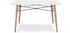 Table rectangulaire pour salle à manger - Design scandinave - Bois - Deswick image 7