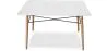 Table rectangulaire pour salle à manger - Design scandinave - Bois - Deswick image 7