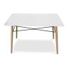 Table rectangulaire pour salle à manger - Design scandinave - Bois - Deswick image 7