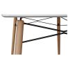 Table rectangulaire pour salle à manger - Design scandinave - Bois - Deswick image 7