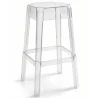 Tabouret Design Transparent - 75cm - Victoria Queen image 7