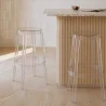 Tabouret Design Transparent - 75cm - Arthur image 7