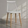 Chaise de salle à manger en bois - Design scandinave - Joy image 7