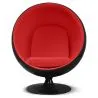 Fauteuil design boule - Revêtu de tissu - Baller image 7
