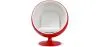 Fauteuil design boule - Revêtu de similicuir - Baller image 7