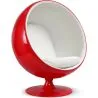 Fauteuil design boule - Revêtu de similicuir - Baller image 7