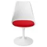 Chaise de salle à manger - Chaise pivotante blanche - Tulip image 7