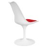 Chaise de salle à manger - Chaise pivotante blanche - Tulip image 7