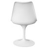 Chaise de salle à manger - Chaise pivotante blanche - Tulip image 7