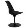 Chaise de salle à manger - Chaise pivotante noire - Tulip image 7