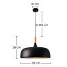 Lampe de plafond - Suspension design scandinave - Circus image 7