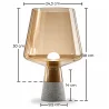 Lampe de Table - Lampe de Salon Design - Silas image 7