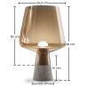 Lampe de Table - Lampe de Salon Design - Silas image 7