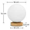 Lampe de Table - Lampe de Salon Design Globe - Mon image 7