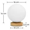 Lampe de Table - Lampe de Salon Design Globe - Mon image 7