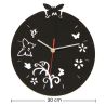 Horloge murale Papillons et Fleurs image 7