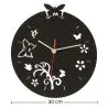 Horloge murale Papillons et Fleurs image 7