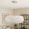 Lampe de Plafond - Lampe Suspendue Boules de Cristal - 50cm - Savoni image 7