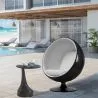 Fauteuil design boule - Revêtu de similicuir - Baller image 7