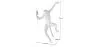  Applique Murale - Design Singe - Resina image 7