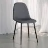 Chaise de salle à manger - Tapissée de tissu - Faby image 7