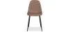 Chaise de salle à manger - Tapissée en simili cuir - Faby image 7