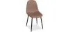 Chaise de salle à manger - Tapissée en simili cuir - Faby image 7