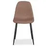 Chaise de salle à manger - Tapissée en simili cuir - Faby image 7