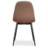 Chaise de salle à manger - Tapissée en simili cuir - Faby image 7