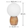 Lampe de Table - Lampe de Salon Design Scandinave - Globe - Blum image 7