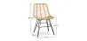 Chaise de salle à manger en rotin - Style Boho - Mia image 7