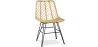 Chaise de salle à manger en rotin - Style Boho - Mia image 7