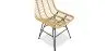 Chaise de salle à manger en rotin - Style Boho - Mia image 7