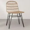 Chaise de salle à manger en rotin - Style Boho - Many image 7