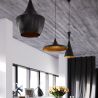 Pack de 3 Lampes de Plafond Suspendues - Design Industriel - Extensive image 7