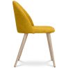 Chaise de salle à manger - Tapissée en tissu - Style scandinave - Evelyne image 7