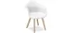 Chaise de salle à manger avec accoudoirs - Tapissée de velours - Dawick image 7
