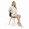 Chaise de salle à manger en tissu - Style scandinave - Denisse image 7