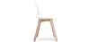 Chaise de salle à manger en tissu - Style scandinave - Denisse image 7