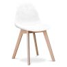 Chaise de salle à manger en tissu - Style scandinave - Denisse image 7