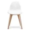Chaise de salle à manger en tissu - Style scandinave - Denisse image 7