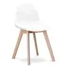 Chaise de salle à manger en tissu - Style scandinave - Denisse image 7