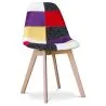 Chaise de Salle à Manger - Revêtement Patchwork - Tessa  image 7
