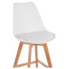 Tabouret style scandinave - pieds en bois - Denisse image 7