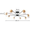 Lampe de plafond - Design scandinave - Bellou image 7