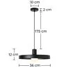 Lampe de plafond design - Lampe suspendue - Brew image 7