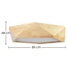 Lampe de plafond - Monture encastrée design scandinave - Akira image 7