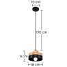 Lampe de plafond - Lampe suspendue de style scandinave - Eigil image 7