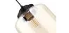 Lampe de plafond en cristal - Lampe suspendue au design vintage - Mikelo image 7