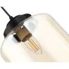 Lampe de plafond en cristal - Lampe suspendue au design vintage - Mikelo image 7